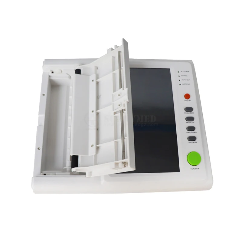 SY-H008 Портативный аппарат ЭКГ Больничный электрокардиограф двухканальный цена