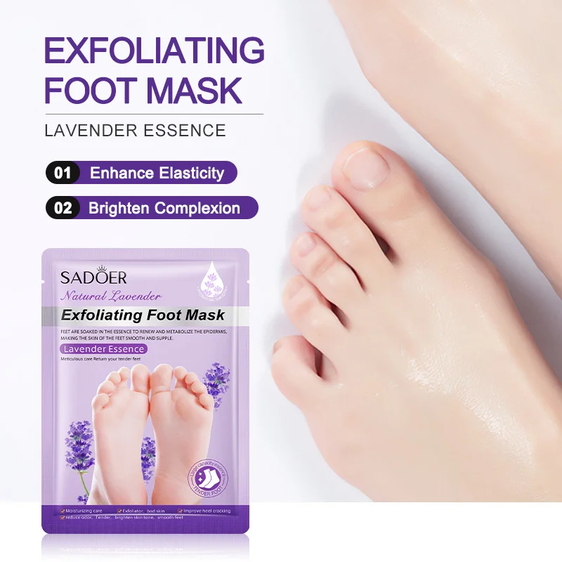 

1 Pair/2PCS Exfoliating Foot Peeling Mask Pedicure Socks Scrub For Repair Dead Skin Remove Peel Off Care Korean Cosmetic 40Ml