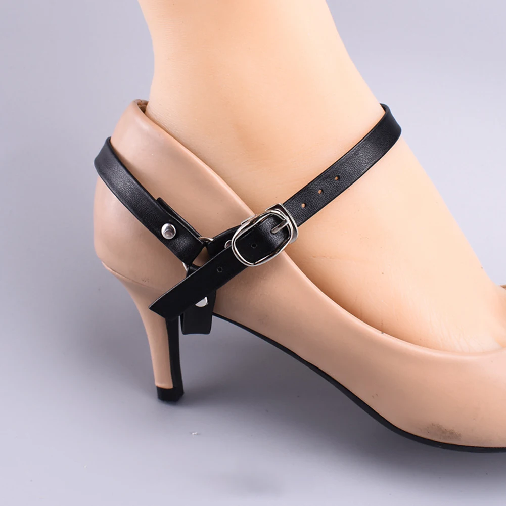 

1 пара, женские ремешки для обуви из искусственной кожи на высоком каблуке