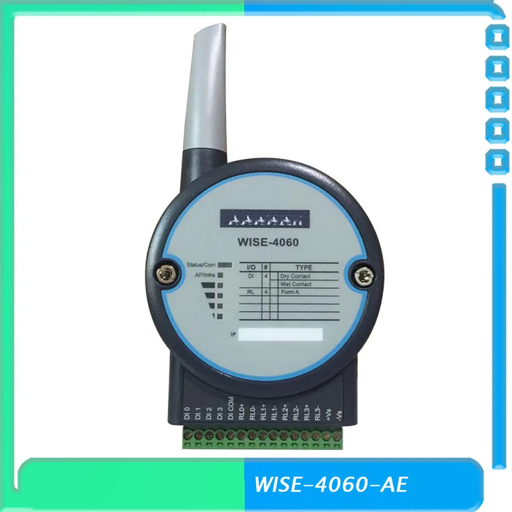 

Brand New For ADVANTECH WISE-4060 4-channel Isolated Digital Input Isolated Relay Output Wireless I/O Module