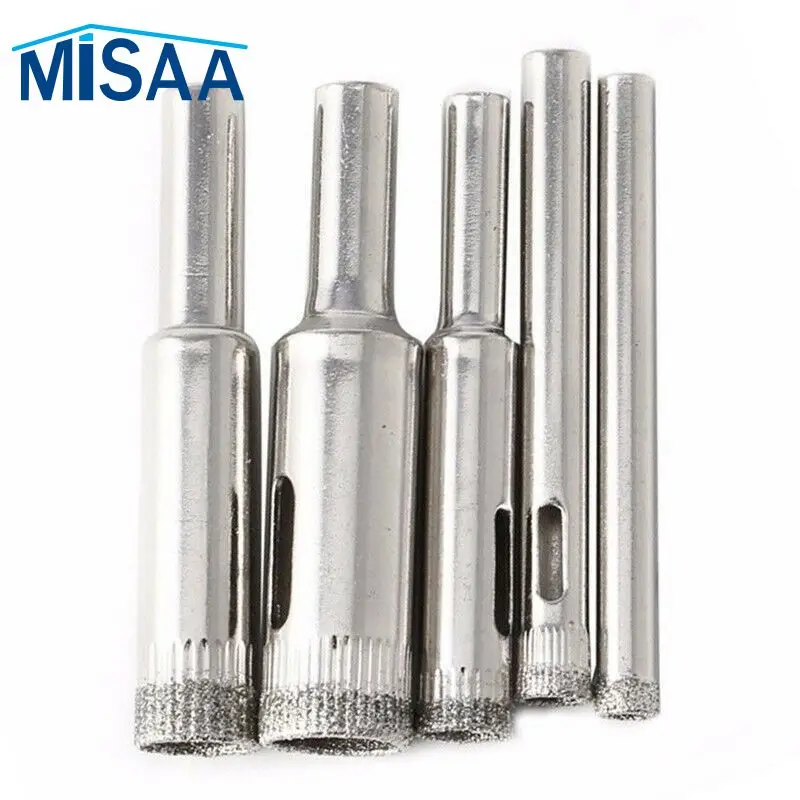 

5/6/8/10/12mm Drilling Bits Set Hole Saw Diamond Hole Saw Home Tools Power Tools Coated Drill Bit