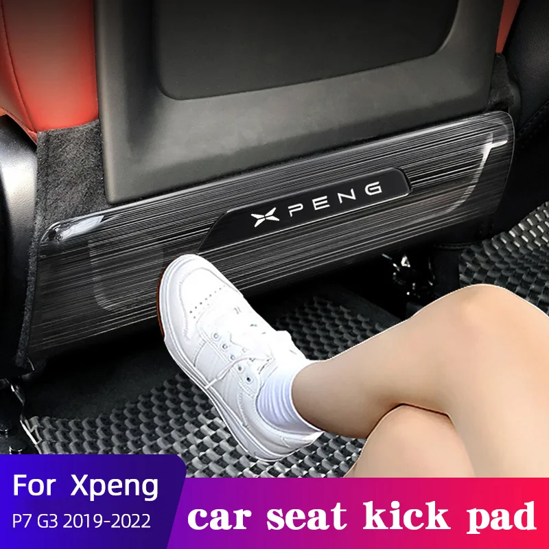 

Противоударная накладка из ПУ кожи для Xpeng P7 G3 2019-2022, водонепроницаемая защитная накладка на спинку сиденья, пыленепроницаемые аксессуары