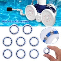 48pcs c60 pool cleaner wheel bearing part for polaris 180 280 roller bearing replacement parts swimming pool parts tool
