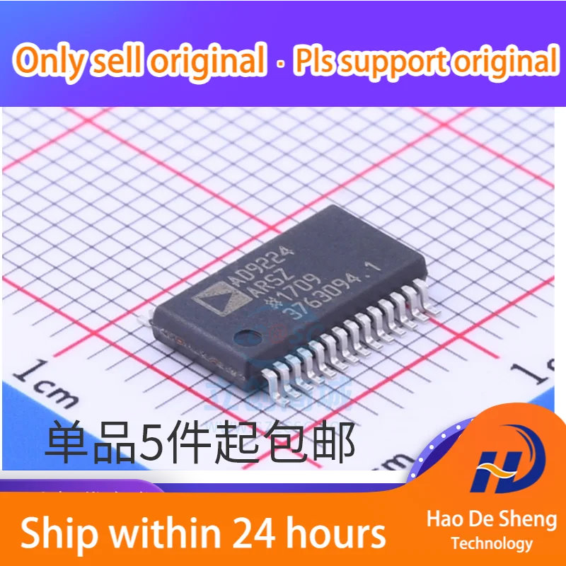 10 шт./лот AD9224ARSZ AD9224ARS AD9224 SSOP28 новая Оригинальная фотография