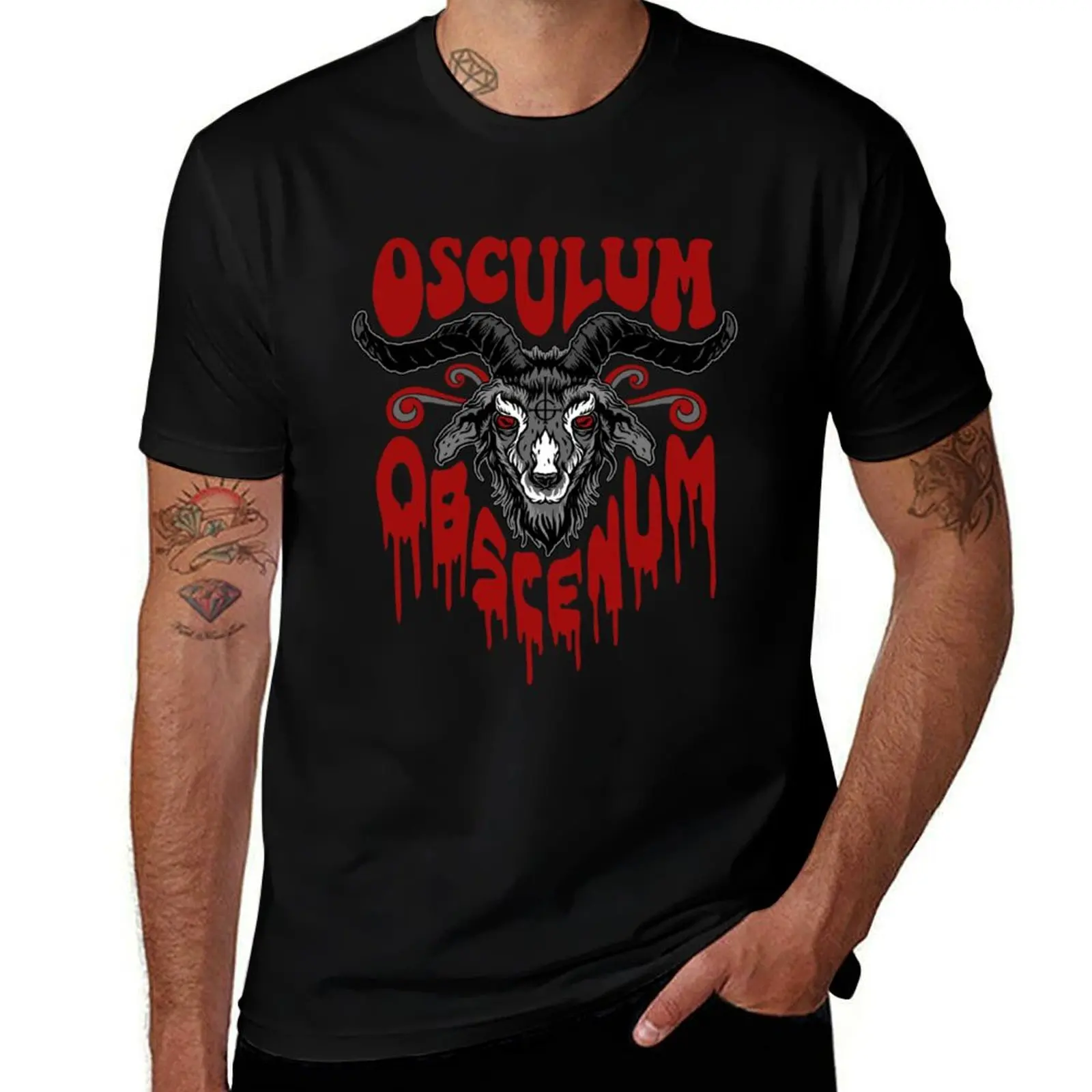Фото Футболка Osculum Obcenum, легкая праздничная футболка №1