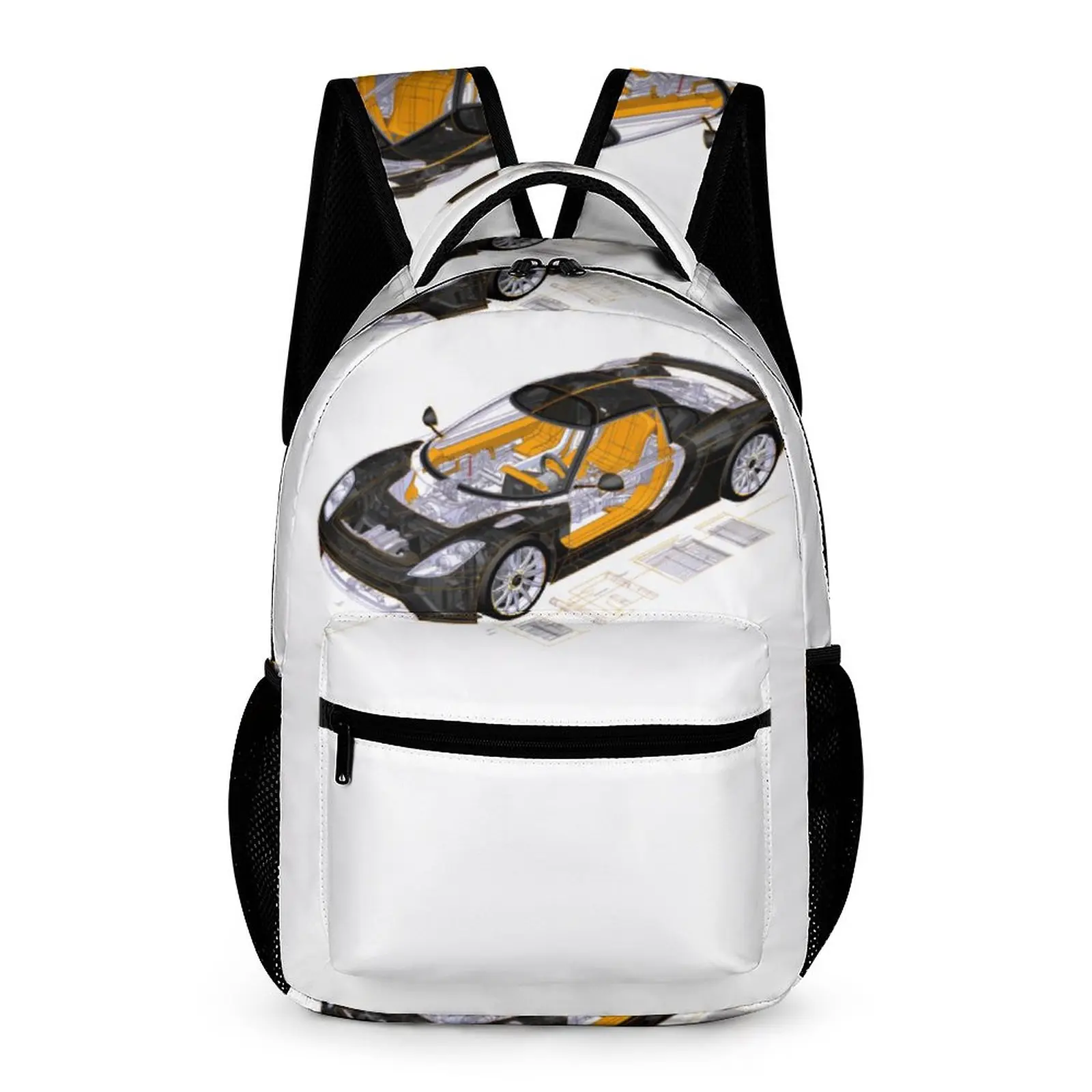 

Рюкзак унисекс с машинкой для спорта, большой дизайнерский ранец для отдыха и старших классов, для кемпинга