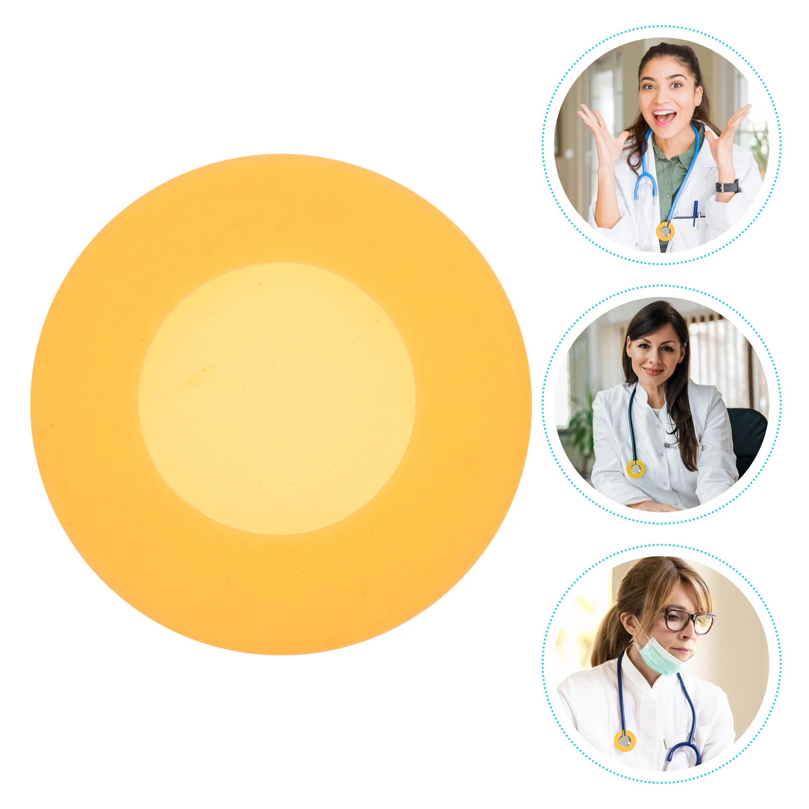 

Replacement Parts Stethoscope Case Stethoscopes Nurses Silicone Protective Cover Professional accessories
