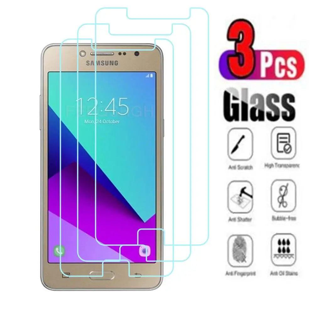 

3Pcs Tempered Glass For Samsung Galaxy J2 Prime SM-G532F DS G532F G532 G530H Screen Protector Protection Cover Film