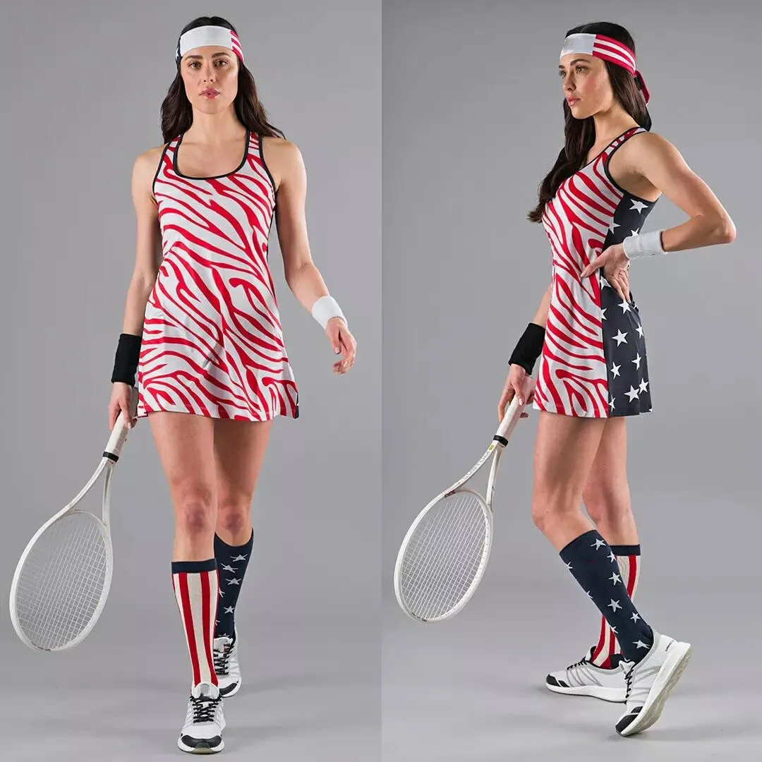 Женский комплект из двух предметов, юбка и шорты для тренировок в тренажерном зале, Пляжная теннисная юбка, летняя спортивная одежда без рукавов, теннисная юбка