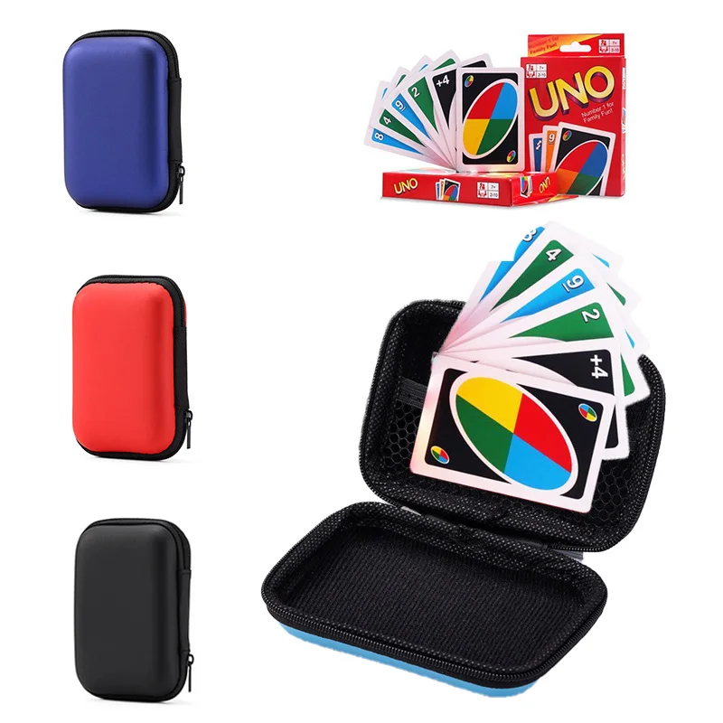 Family Funny Entertainment Board Game Fun Playing Cards Kids Toys Gift Box Uno Card Game