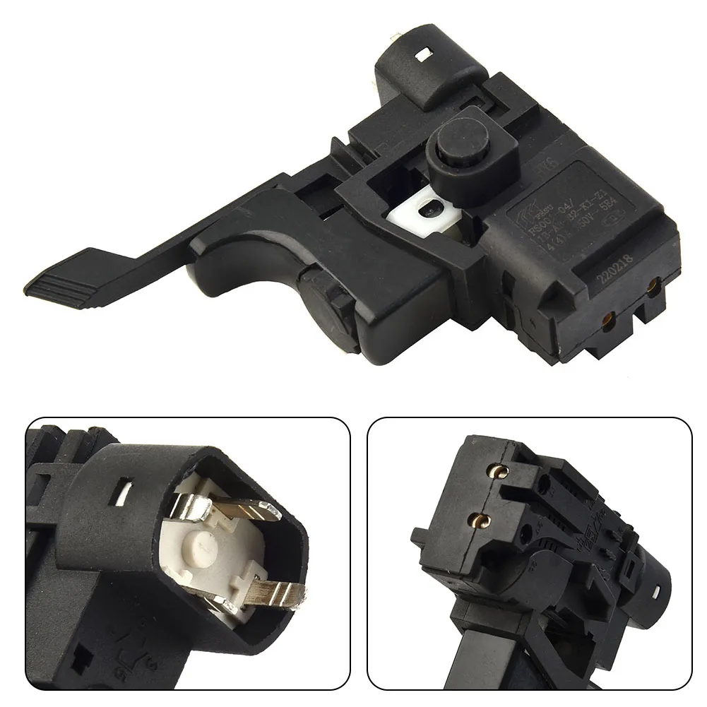 

1PC Lock On Power Tools Electric Drill Speed Control Trigger Buttons Switches For Bo-Sch GBM 13-2 RE PBH 240 PBH 240 RE