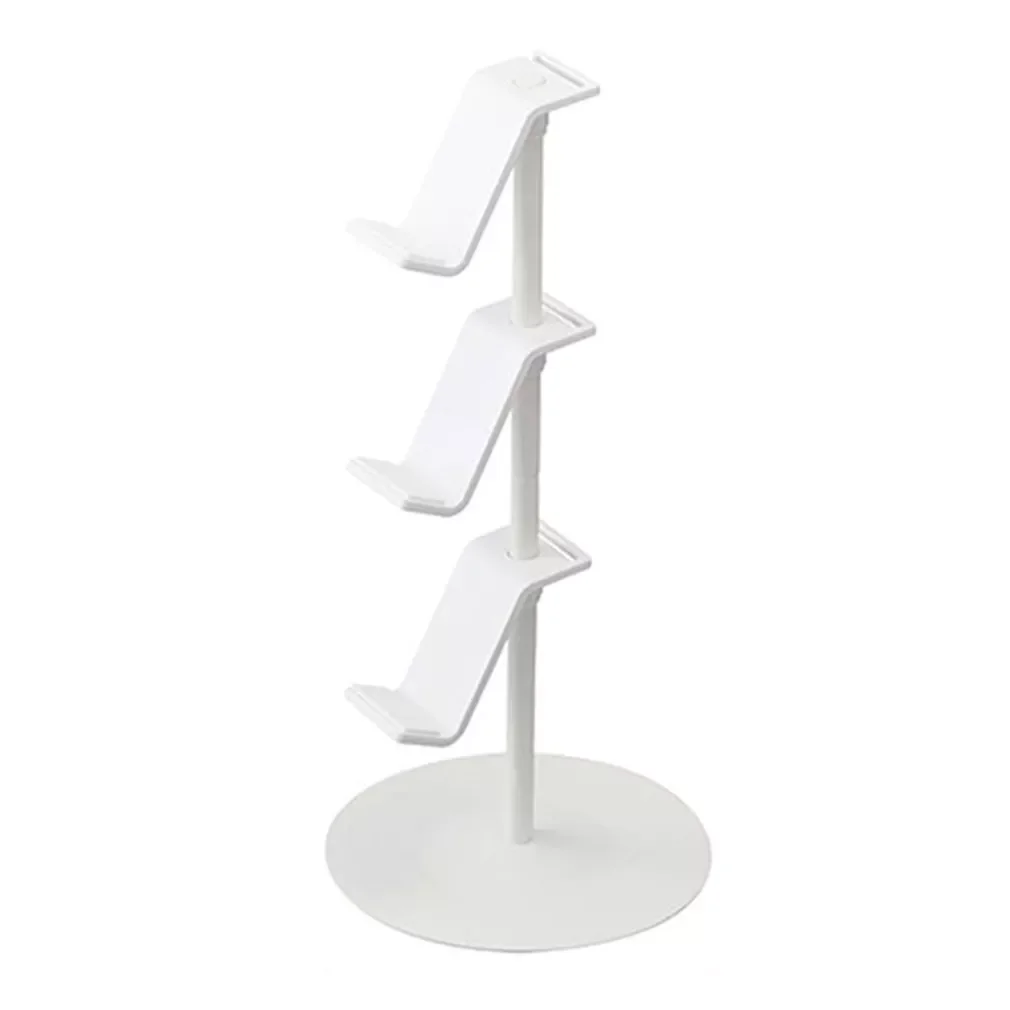 

Controller Holder 3 Tier TV Back Game Controller Storage Rack Adjustable Headphone Holder for Universal Gaming Accessories