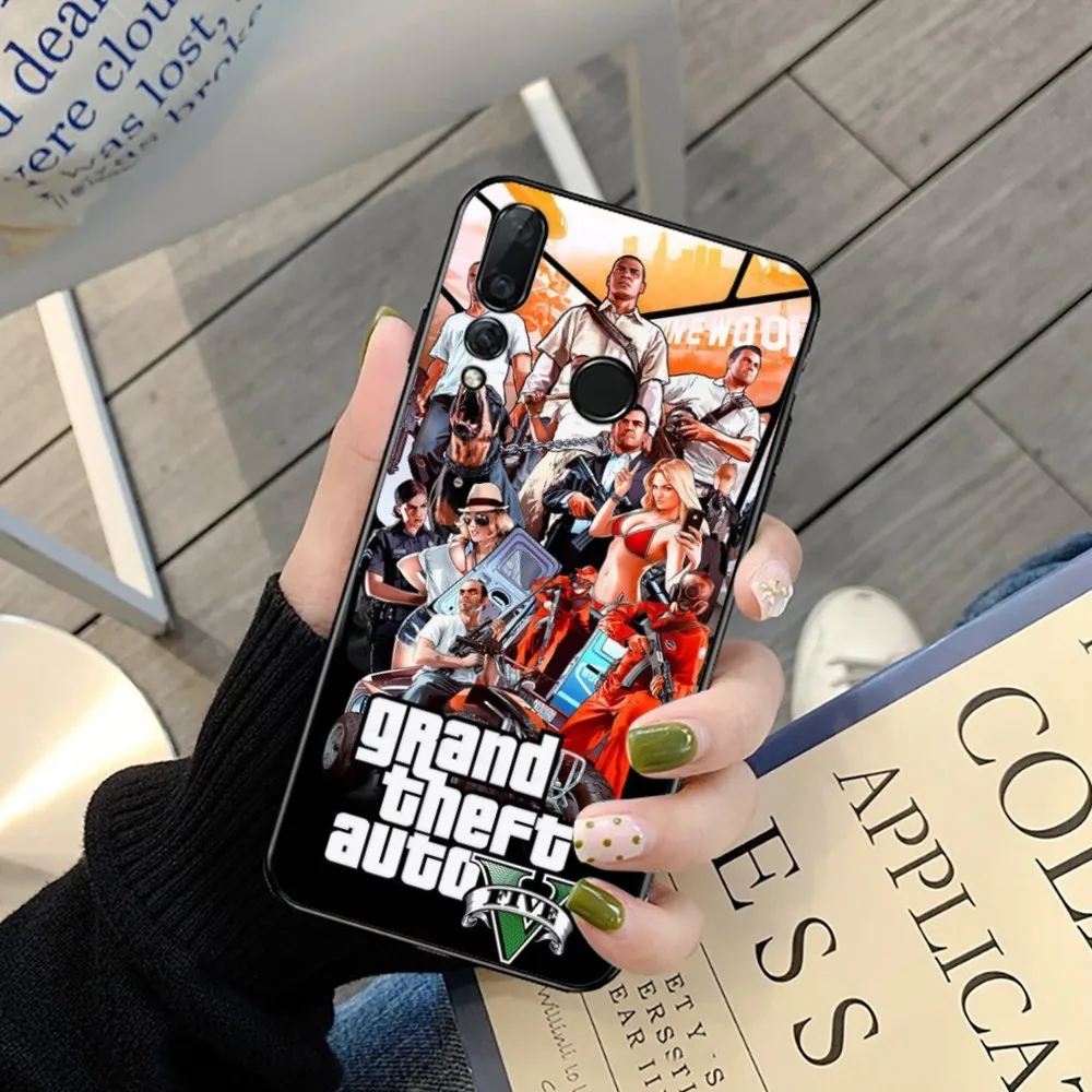 Чехол для телефона G-GTA 6 G-Grand Theft A-Auto Huawei Y9 7 5 Prime Enjoy 7s 8 Plus 7a 9e 9plus 8E Lite Psmart Shell