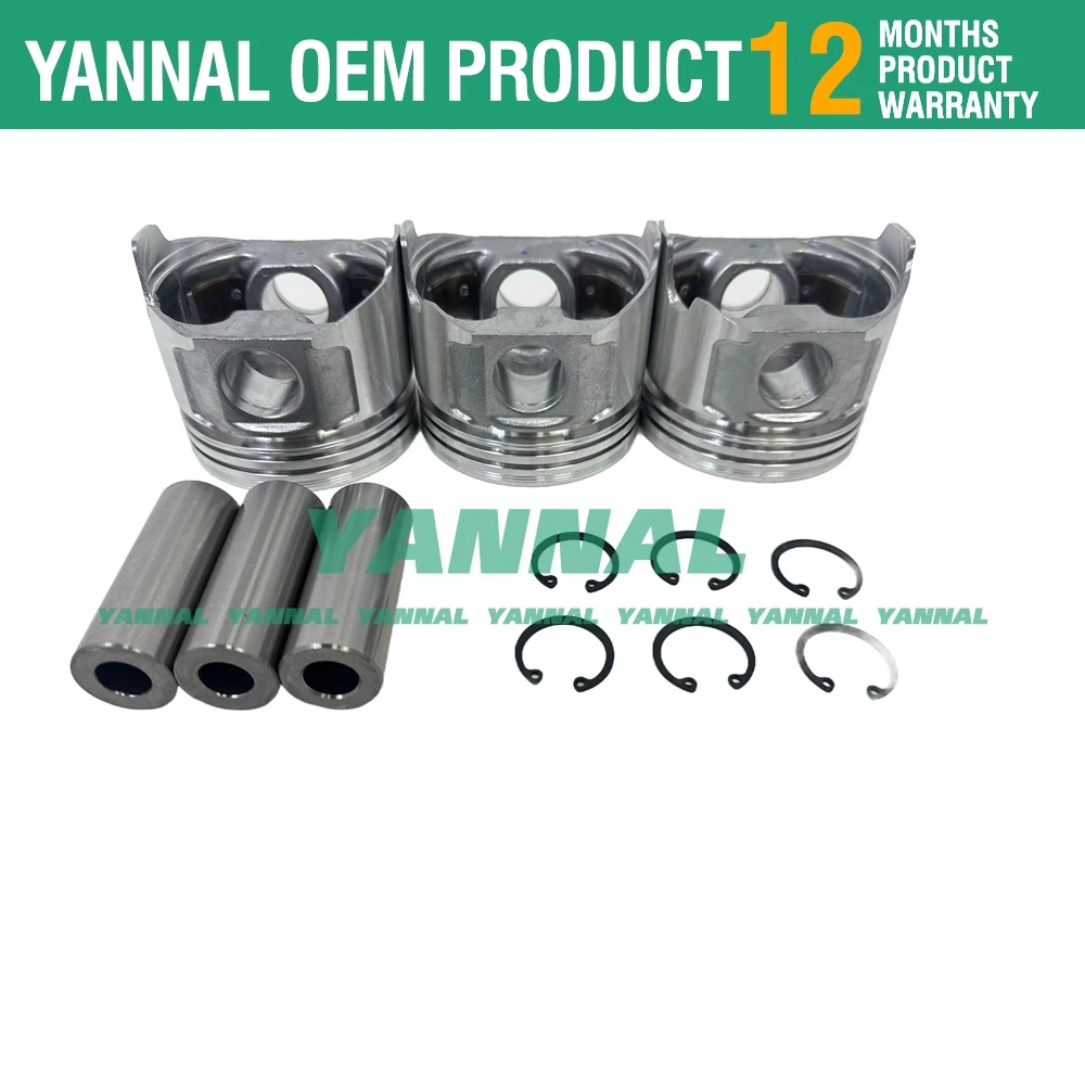 3TNE82 3TNE82A Комплект для капитального ремонта двигателя Yanmar Прокладка поршня Кольцо