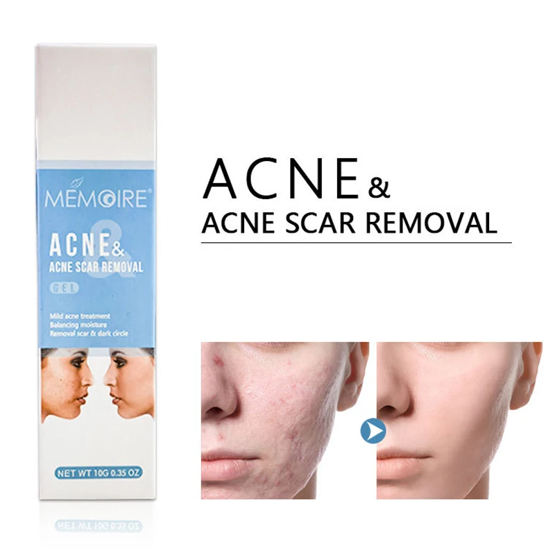 Herbal Acne Removal Face Cream Oil Control Anti-Acne Gel Treatment Acne Mark Skin Care Whitening Eliminate Pimples Facial Cream