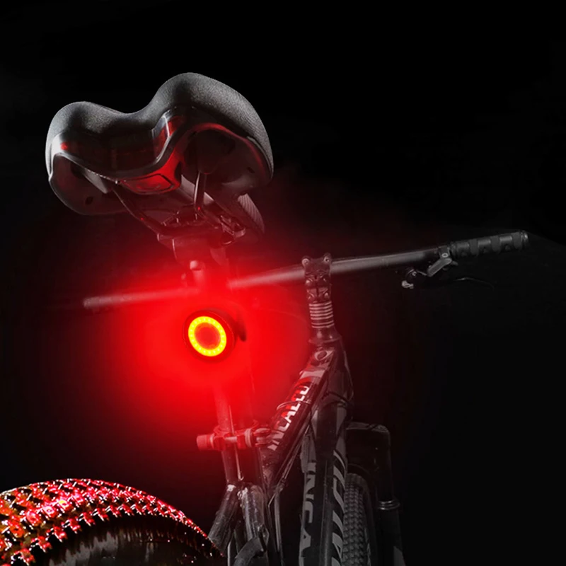 Задняя фара для велосипеда 60 люмен водонепроницаемая лампа освещение горного
