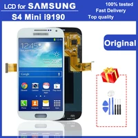original 4 3 s4 mini framed lcd monitor for samsung galaxy s4 mini i9190 gt i9192 i9195 lcd digital touch screen lcd assembly