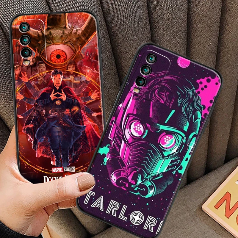 

Marvel Avengers Phone Cases For Xiaomi Redmi 7 7A 9 9A 9T 8A 8 2021 7 8 Pro Note 8 9 Note 9T Funda Back Cover Soft TPU