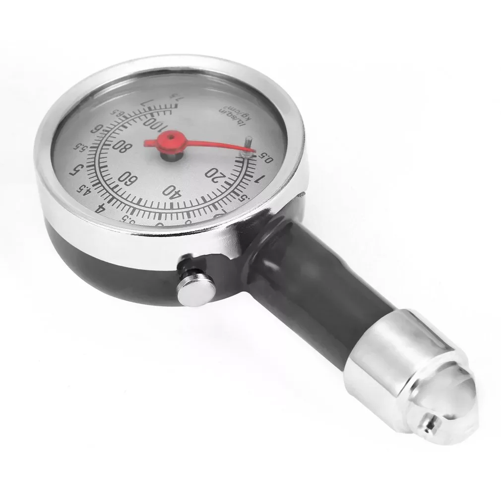 

Black High Precision Car Motor Bike Dial Tire Mini Tire Pressure Gauge Meter Measurement Fetal Pressure Monitor Tools