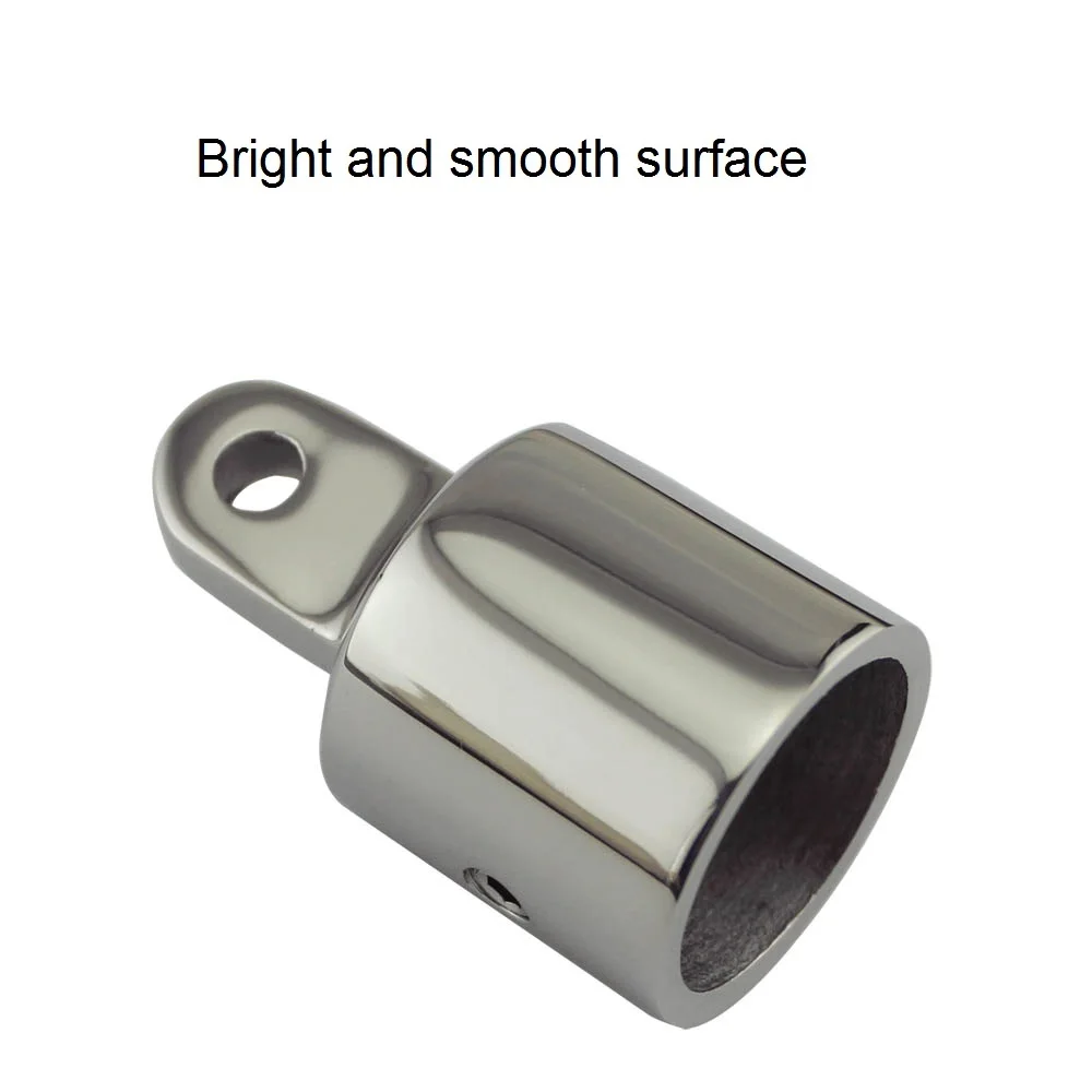 2 шт. верхняя крышка из нержавеющей стали 316 фитинги для бимини 22 мм 25 зеркальная