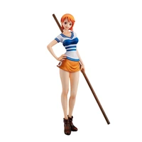 in stock one piece nami 23cm japan anime figurine ornaments collectibles model toys anime toys gift action figure model