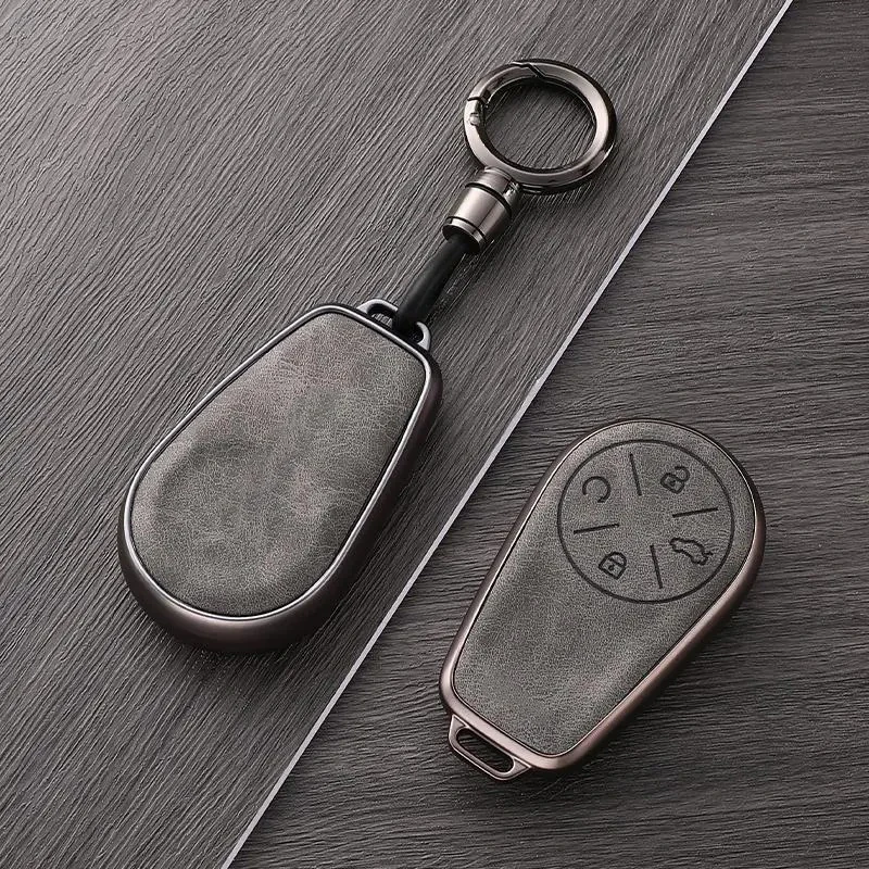 

ICAR для Chery Exeed VX FL 2024 брелок из искусственной кожи чехол для автомобильного ключа с дистанционным управлением брелок для ключей автомобильные аксессуары
