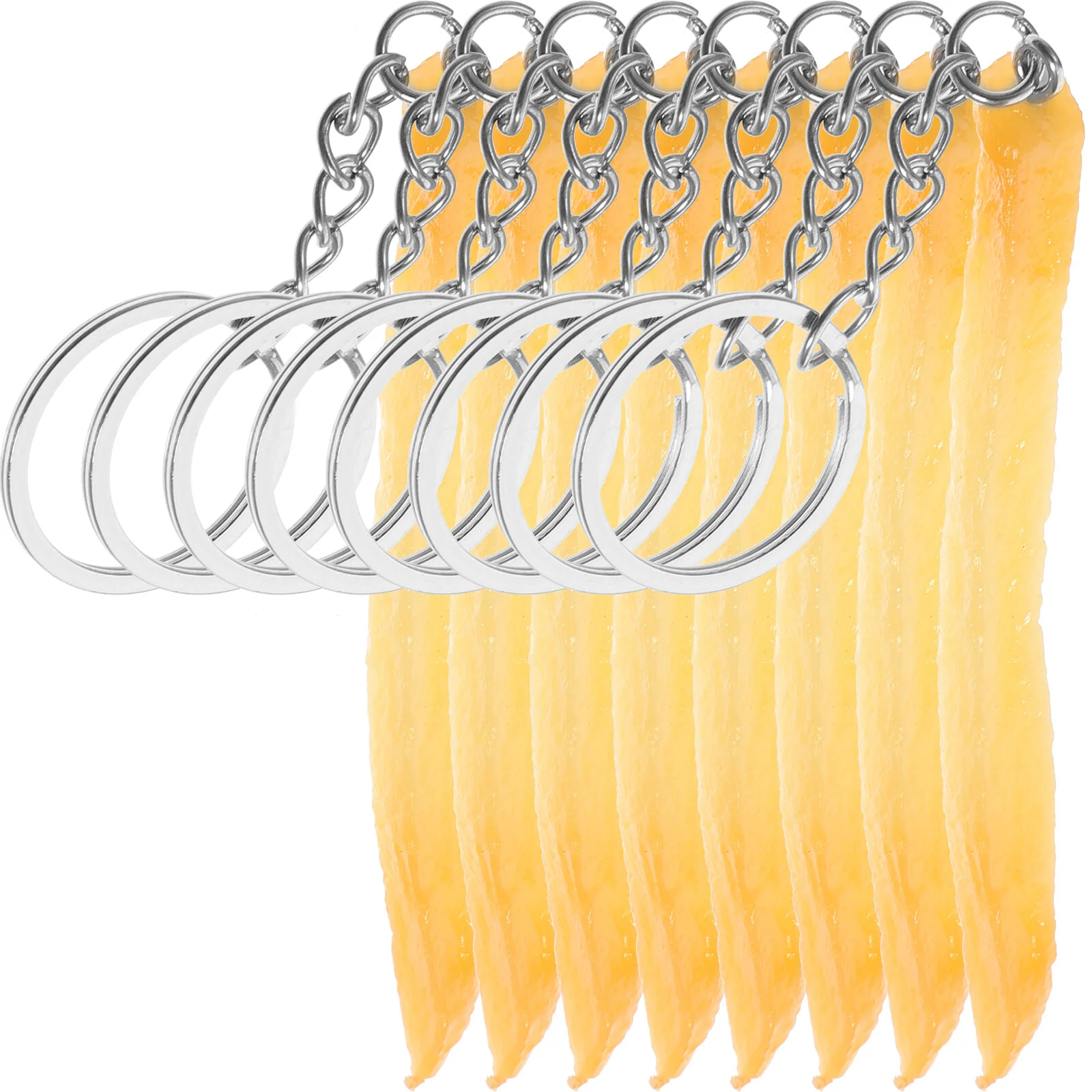 

Wallet Keychain Bag Imitation Food Ring Hanging Pendant Decorative Simulation Model Pendants Backpack