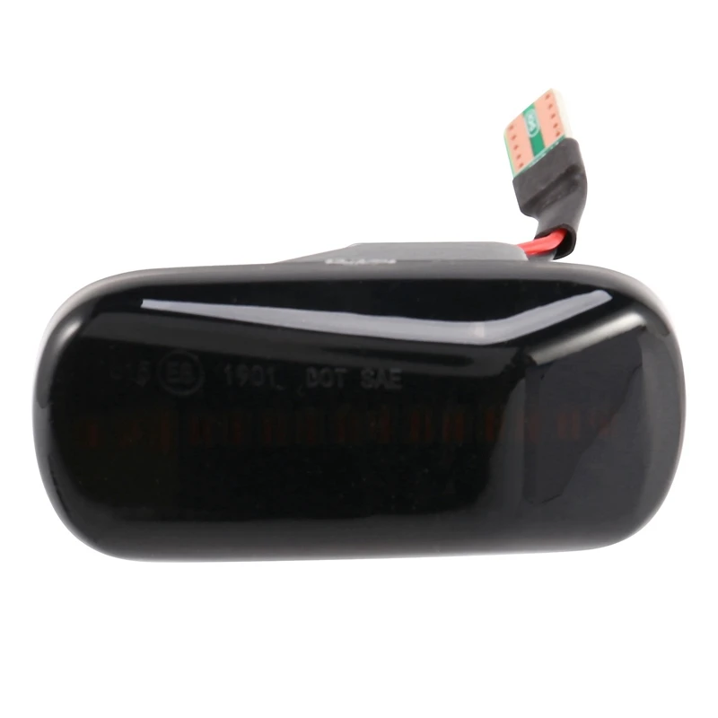 

5X Автомобильный светодиодный динамический боковой габаритный сигнал, лампа поворота для Honda Accord Civic Acura CR-V Fit Jazz Odyssey Black