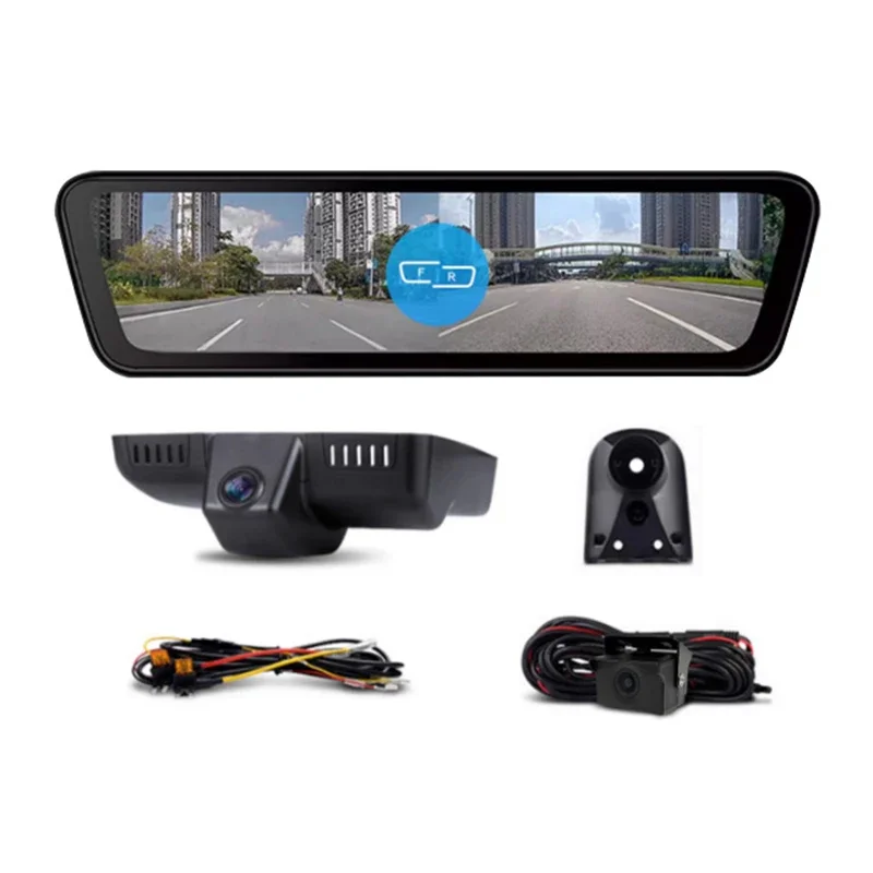 Новый! 8 2-дюймовый автомобильный рекордер 1080P потоковое мультимедиа зеркало