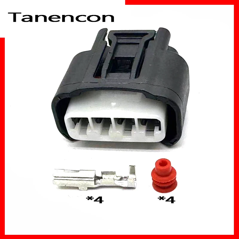 

1 Set 4P Ignition Coil Connector Plug For Toyota Lexus Camry Corolla Rav4 Highlander Wit Pins