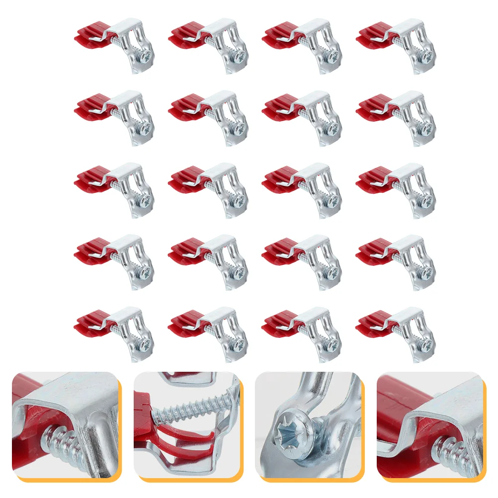 

Зажимы для раковины, кухни, зажим для крепления под столешницу, крепежные скобы, органайзер для шнура, проволочные зажимы из нержавеющей ста...