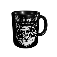 promo norwegian fried churches burzum varg vikernes mugs hot sale cups mugs print funny r191 coffee cups