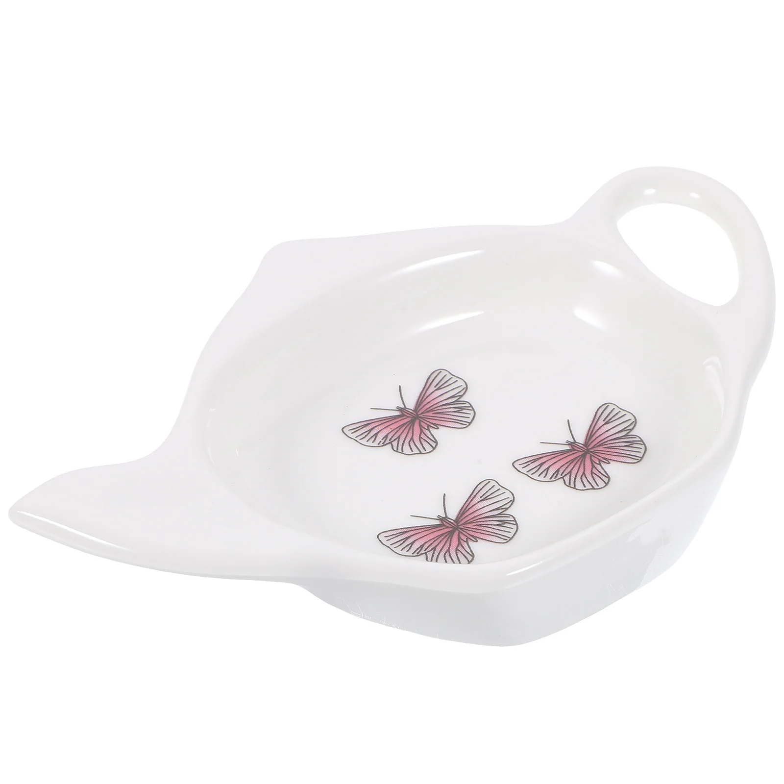 

Teapot Shape Teabag Coaster Ceramic Teabag Holder Ceramic Teabag Dish Tea Room Accessory