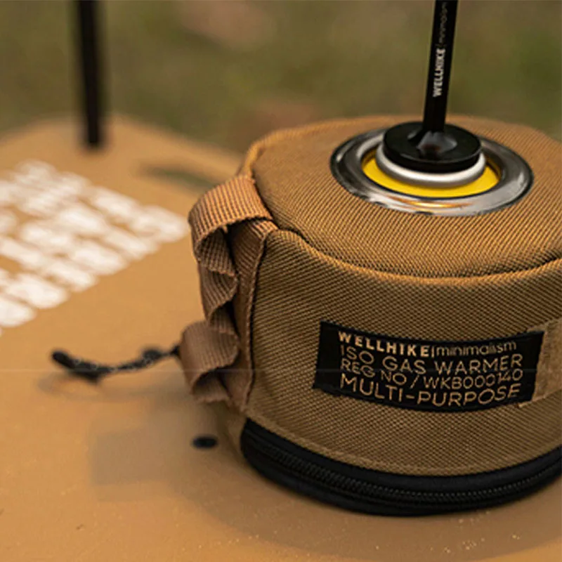 WELLHIKE винтажный чехол для газового канистры с крючками предотвращения падения