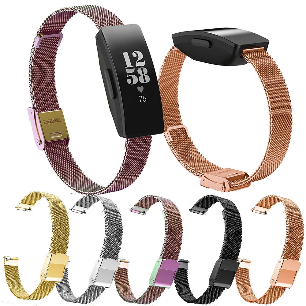 

Milanese Bracelet Strap for Fitbit Ace 3/Fitbit Inspire 2 Stainless Steel Wrist Band Loop Belt for Fitbit Ace 3/Inspire 2 Band