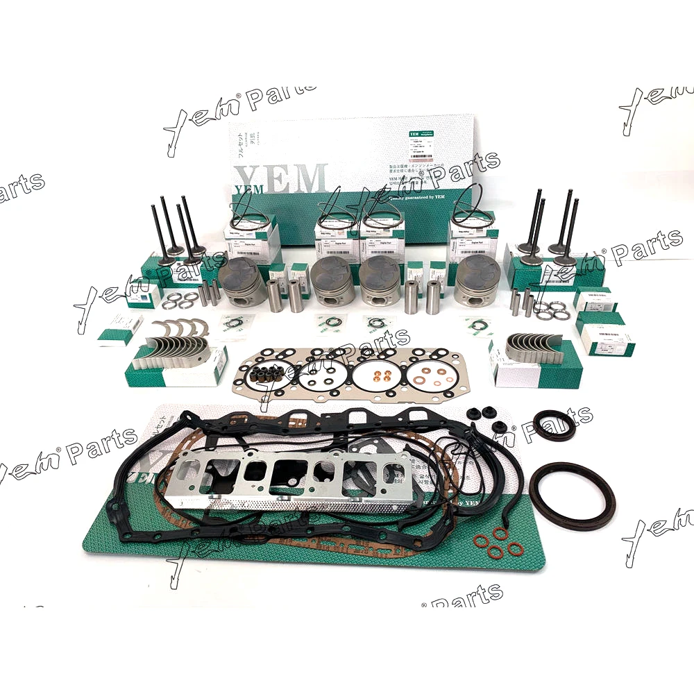 Комплект для ремонта двигателя 4M40 с цилиндрическими поршневыми кольцевыми