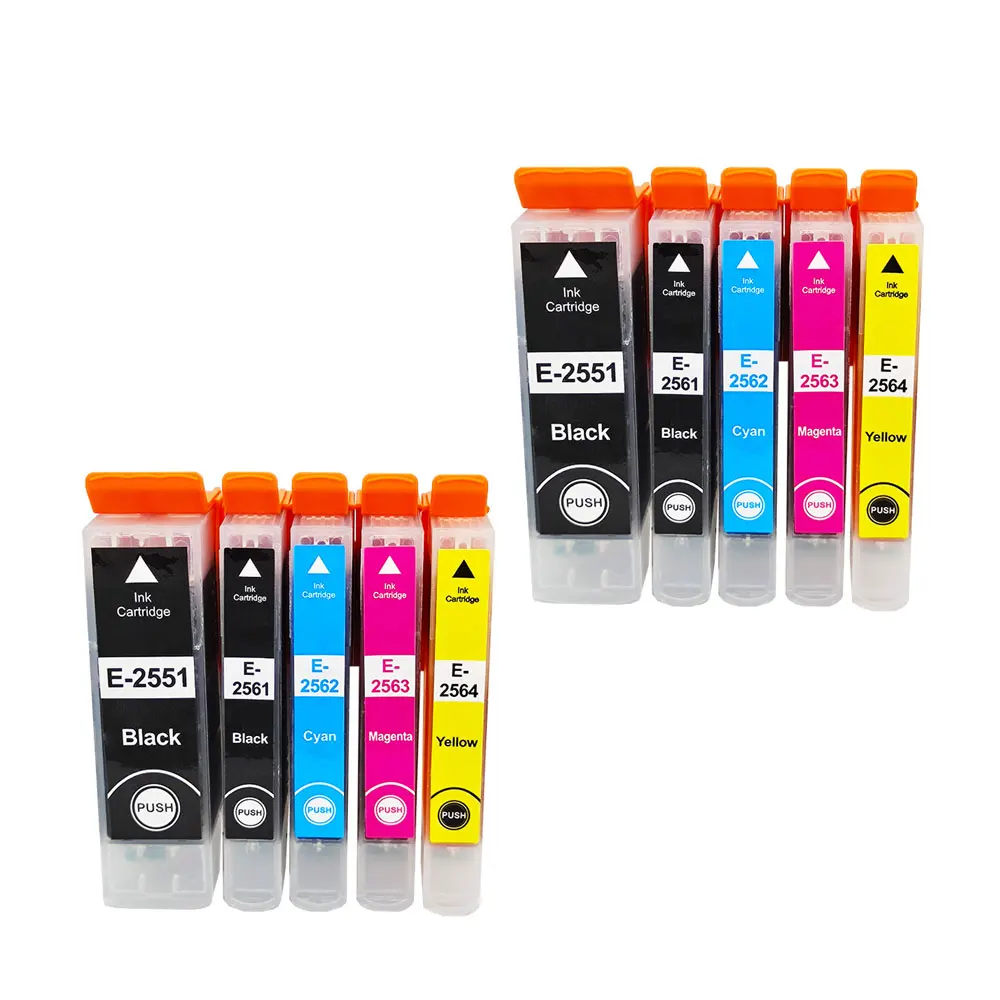 T2551 Совместимый картридж для принтера Epson T2551 T2561 T2562 T2563 T2564 XP601 XP621 XP701 XP721 XP801 XP821 (art.: 3920cd0fe14ec) - 3920cd0fe14ec
