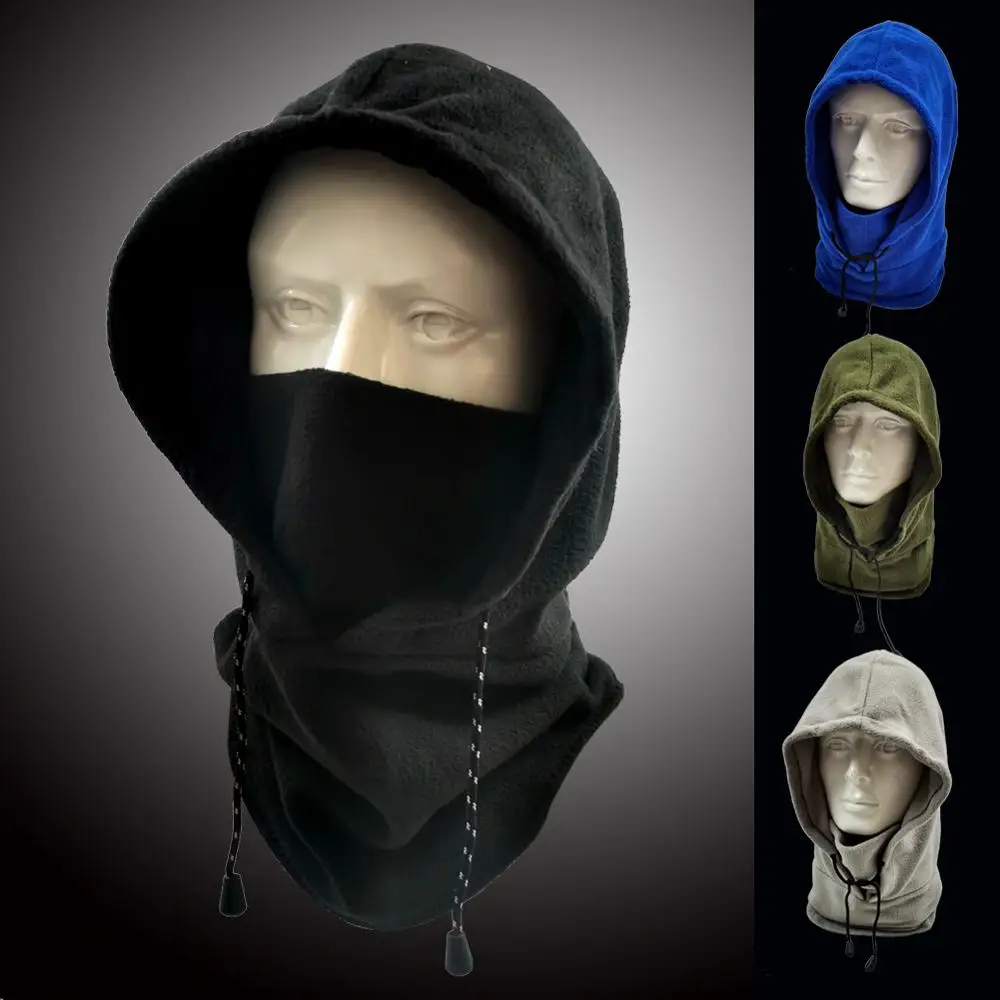 Зимняя теплая шапка для мужчин и женщин тактическая Балаклава лыжная маска лица