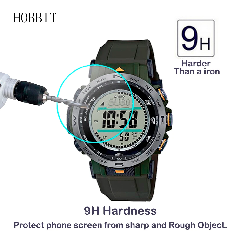 Закаленное стекло 2.5D для Casio PRO TREK PRW-30Y PRW-30AE PRW-30 1A 1B защита экрана 9H от царапин