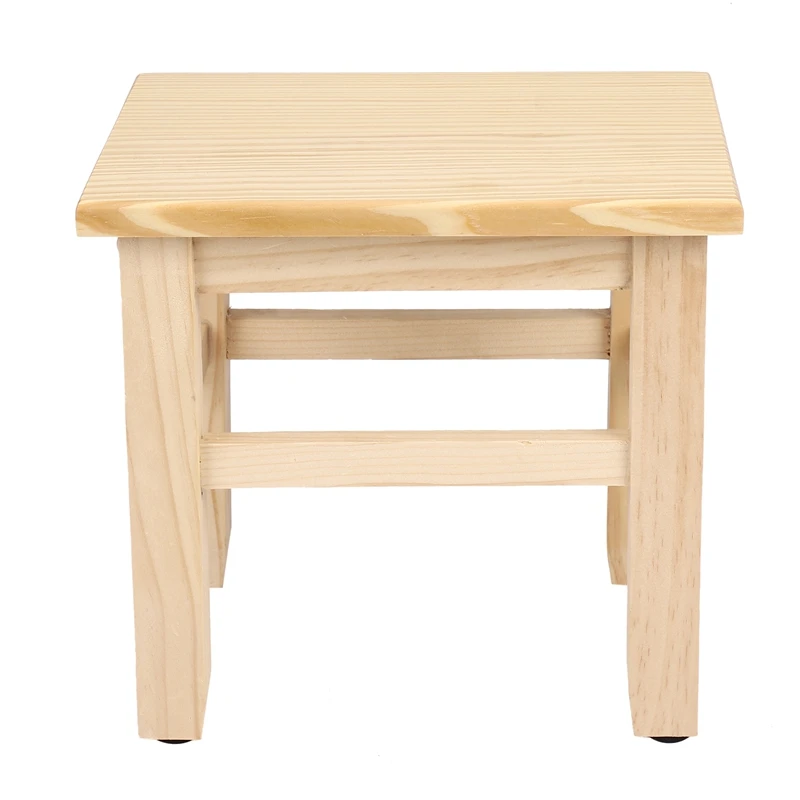 

Multi-Function Solid Wood Shoe Bench Stool Children'S Adult Stool Living Room Home Small Bench Sofa Tea Table Chair On-Slip Bath