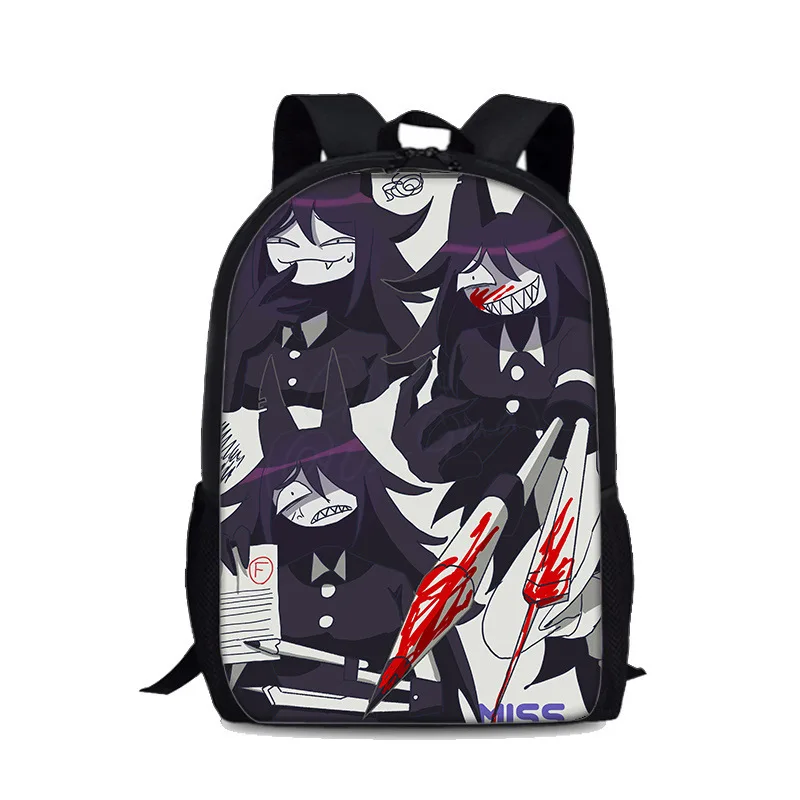 15-дюймовый основополагающий бумажный учебный рюкзак мисс круглая задняя Сумка