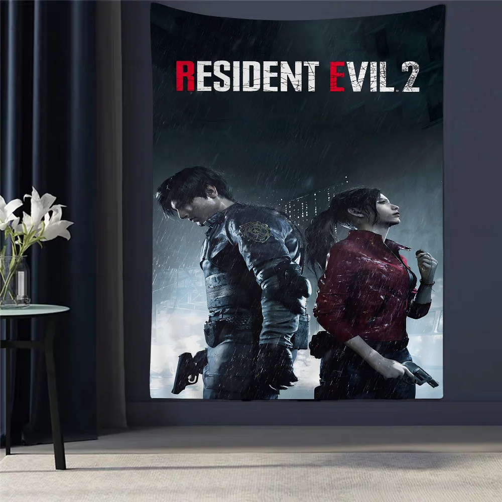 Большой настенный гобелен с принтом R-Resident-E-Evil подвесной Таро хиппи настенные