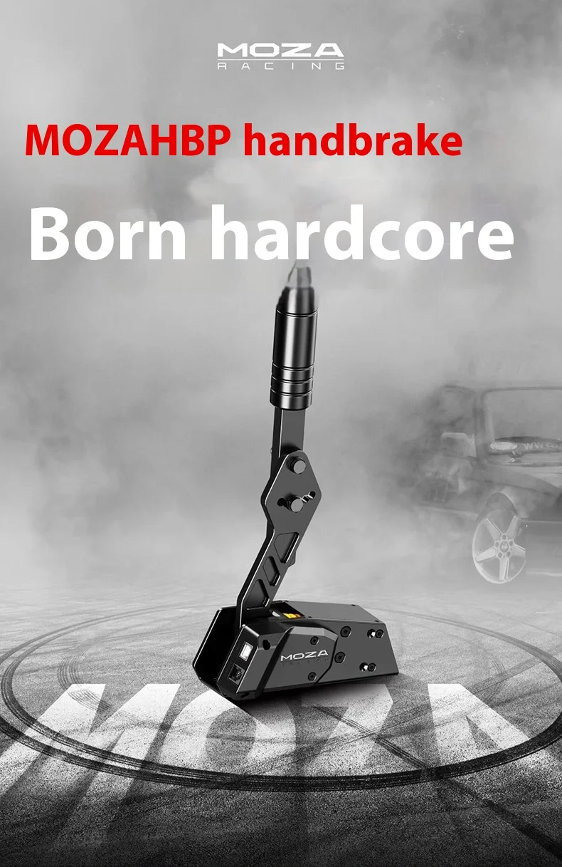 Moza Hbp Racing Ручной тормоз Гоночный симулятор Рулевое колесо Игровой ручной