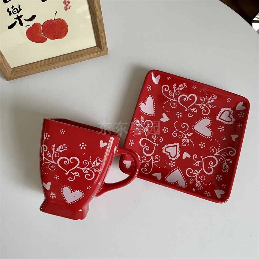 

Керамическая наклейка под глазурь, Квадратная тарелка, новинка для дома