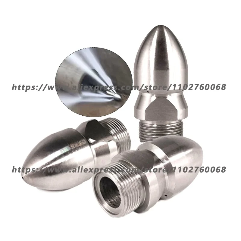 Очистка труб высокого давления насадка для мытья канализации 6-струйная