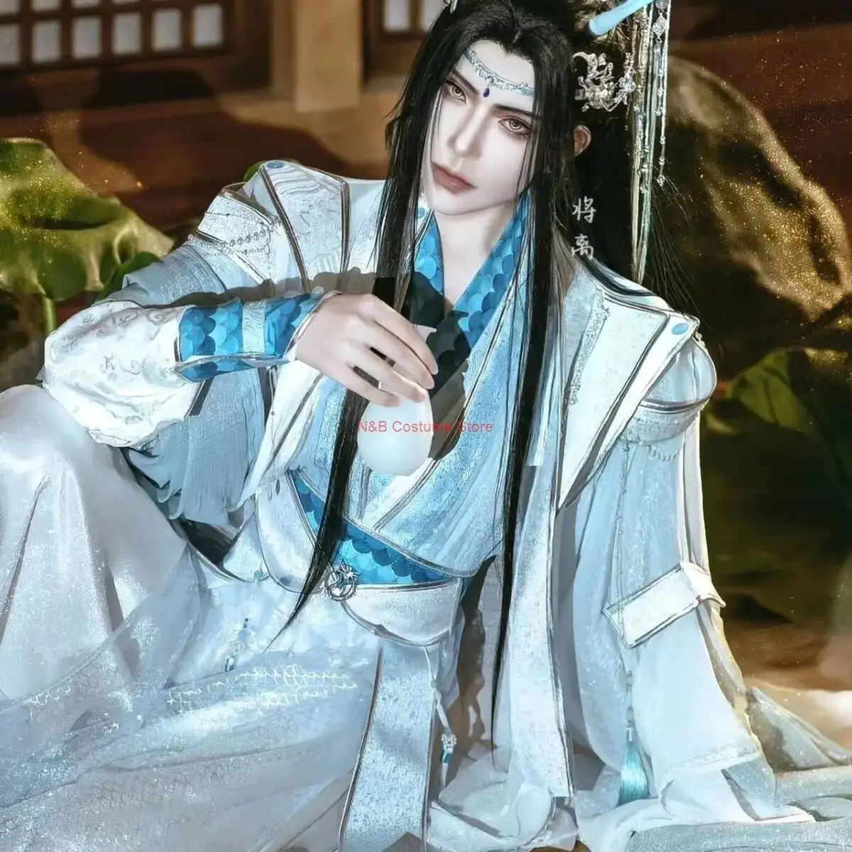 Фото Новый Mo Dao Zu Shi Неукротился, дернул |   Дракон Цзи Лиса Сиань |   Lan Wangji Одежда |   Лан Чжан |   Костюм для косплея в древнем стиле №1
