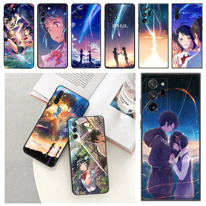 

Silicone Phone Case for Samsung M54 A24 S8 M30 M11 M21 M31 M01 M51 M32 M12 M04 M62 M22 M52 M23 M33 M53 M13 Your Name Anime Cover