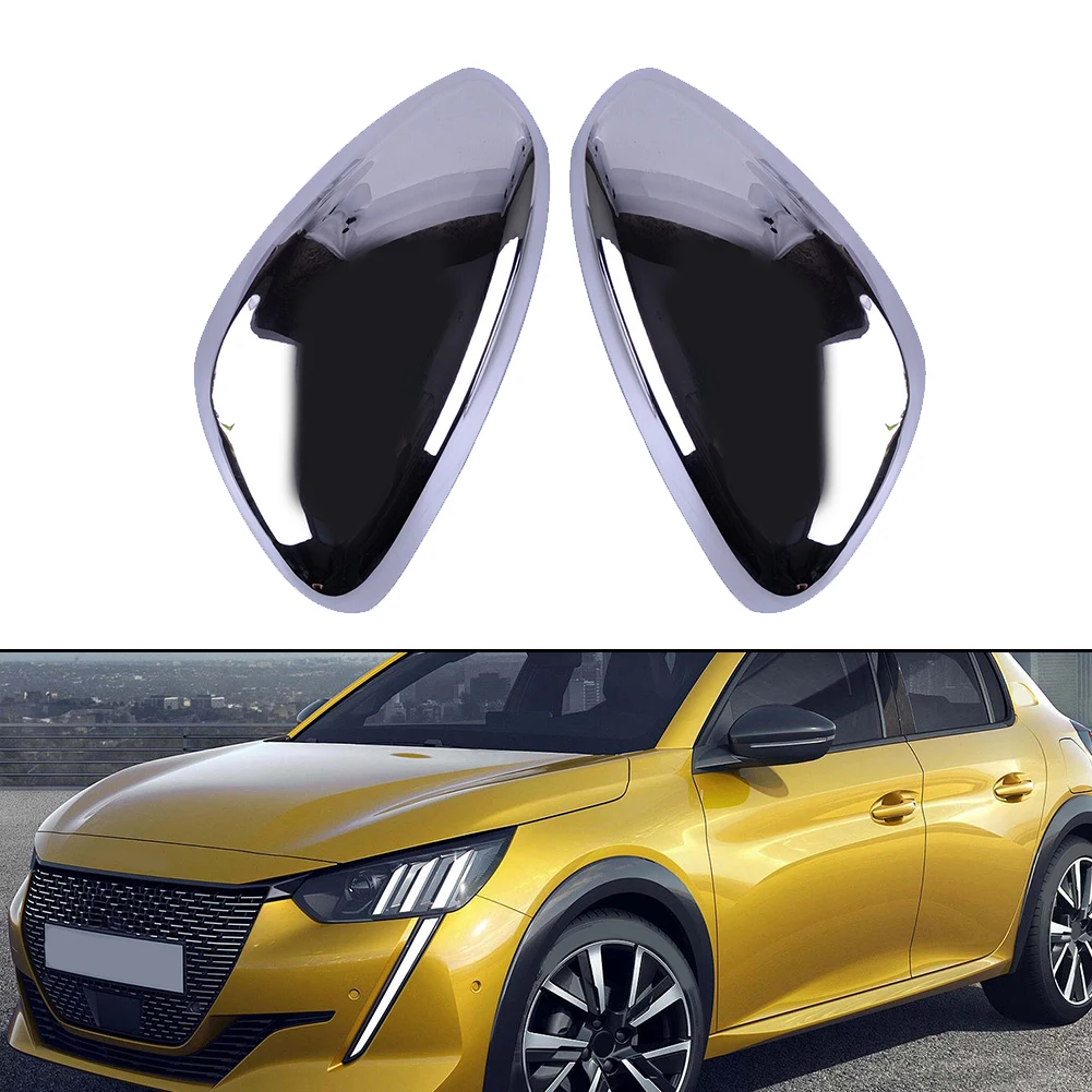 

Pair Of Rear-View Mirror Backup Cover Trim Sticker Left And Right Car Rearview Mirror Trim For 2008 2014 - 2019 208 2015 - 2019