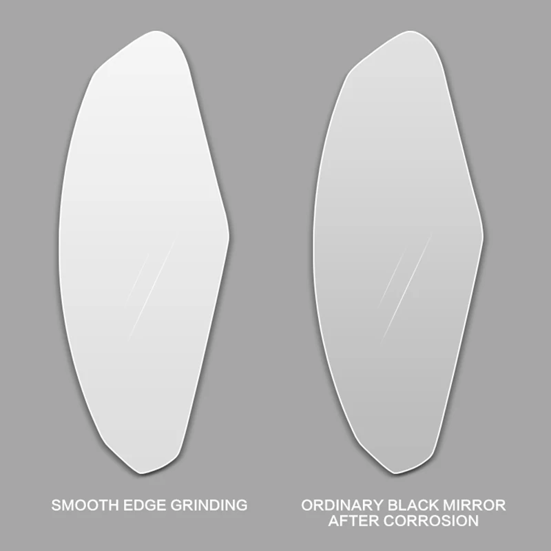 Неправильное висячее зеркало настенное искусство ванная комната макияж бесплатная доставка современный дизайн свет полный зеркала светодиодный спигель домашний декор.