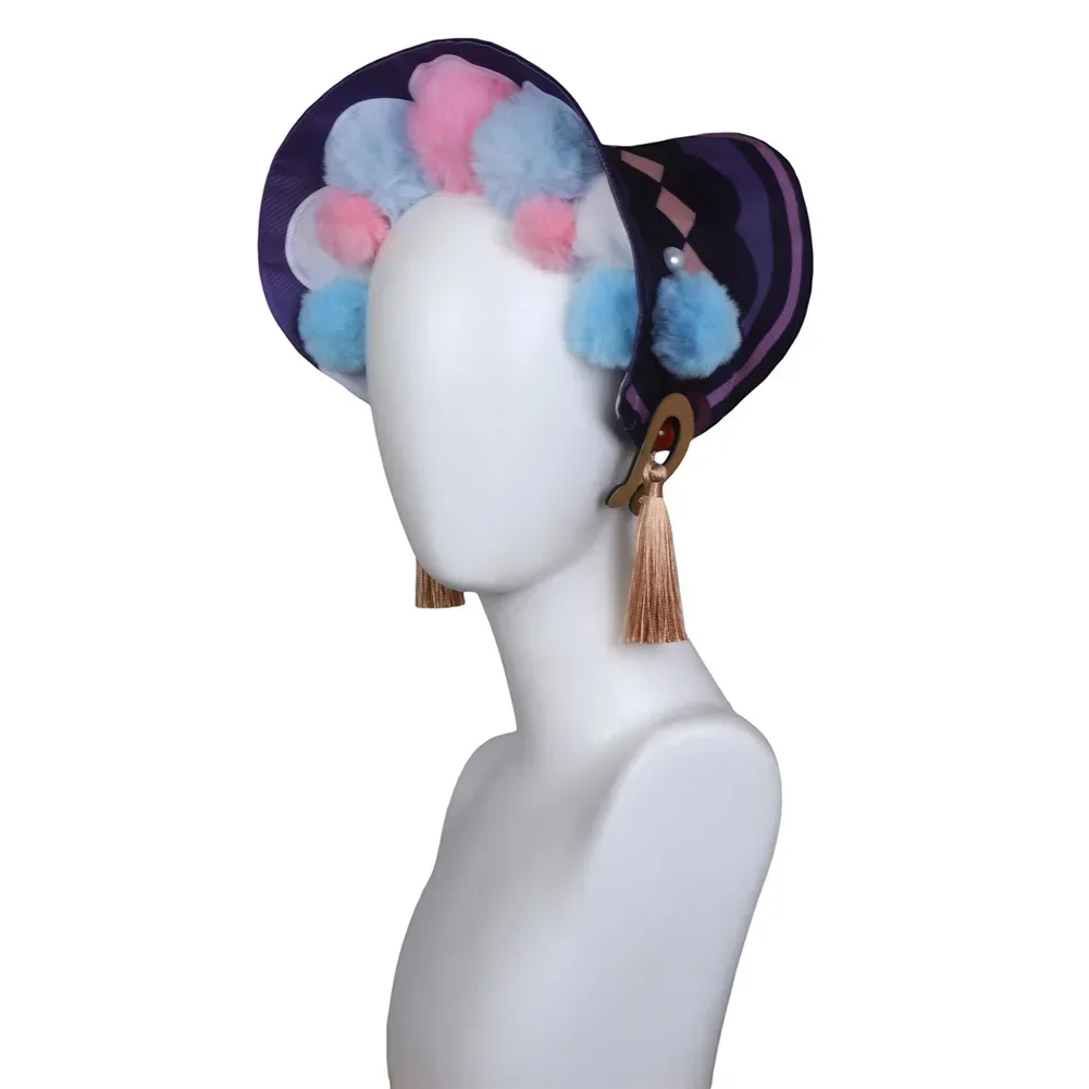 Genshin Impact Yunjin Косплей Костюм Платье Одежда Хэллоуин Карнавальный